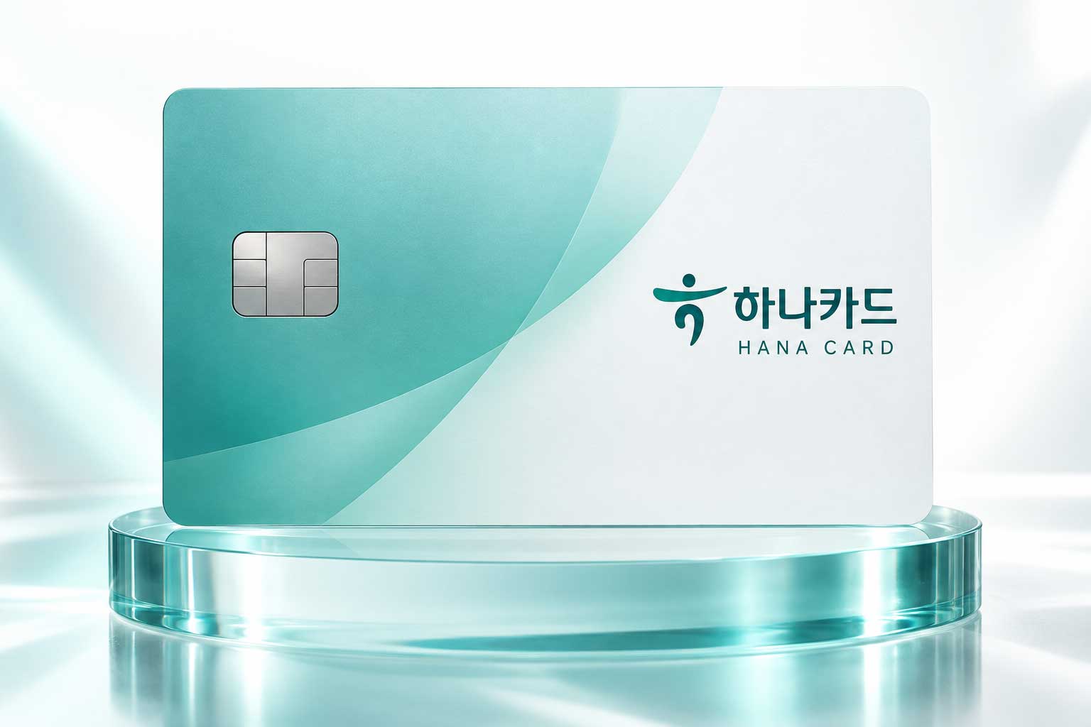 HANA CARD 카드 혜택 안내를 위한 카드 디자인